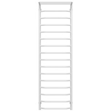 Рушникосушарка водяна Трапеція з полицею П16 500х1700 Deffi Білий (C.TP.170.50.16.W.B)