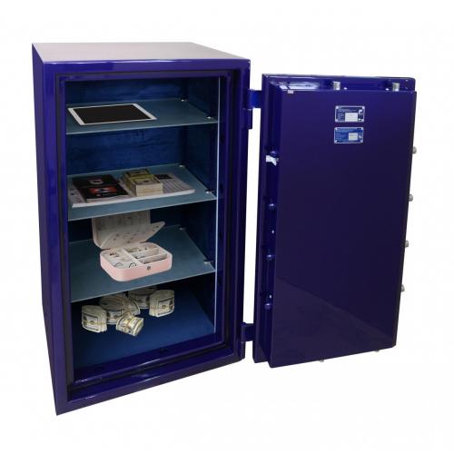 Сейф злостійкий Griffon CLE III.110.E COMBI GLOSS BLUE Сейф злостійкий Griffon CLE III.110.E COMBI GLOSS BLUE