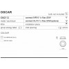 Точковий світильник AZzardo OSCAR AZ1715 (GM2117-CH)