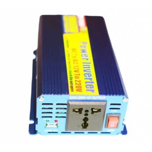 Перетворювач напруги інвертор Eryuan 1000W DC/AC 12V-220V Blue (3_02574) в інтернет супермаркеті PbayMarket!