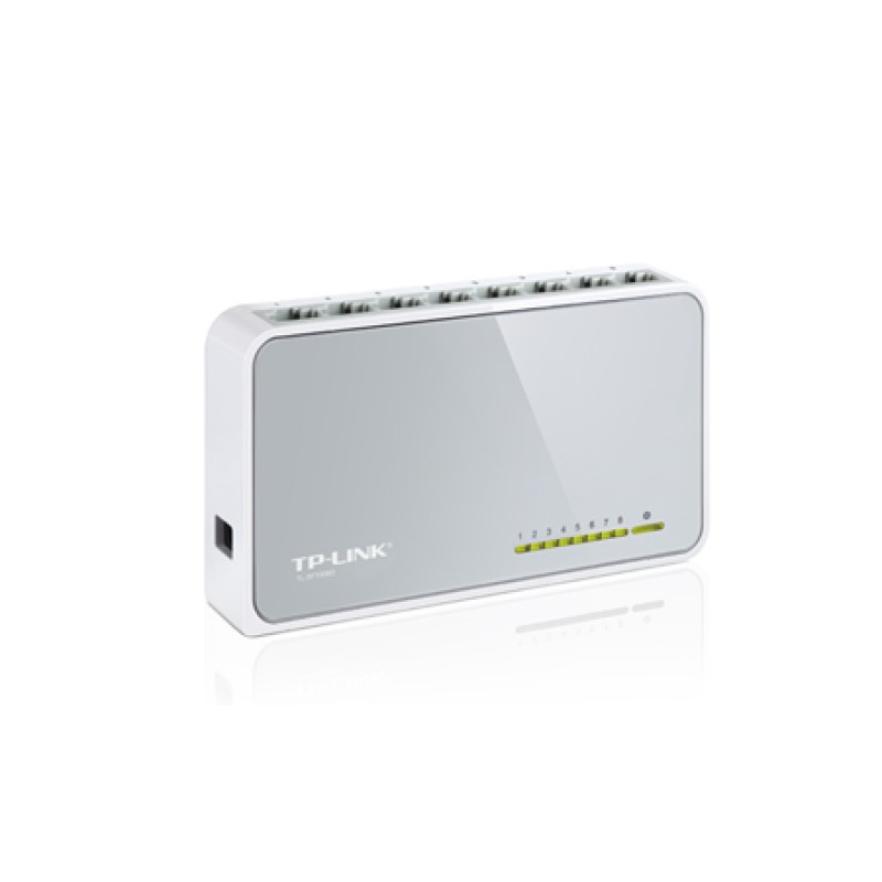 Комутатор TP-Link TL-SF1008D (8х10/100 Мбіт, настільний)