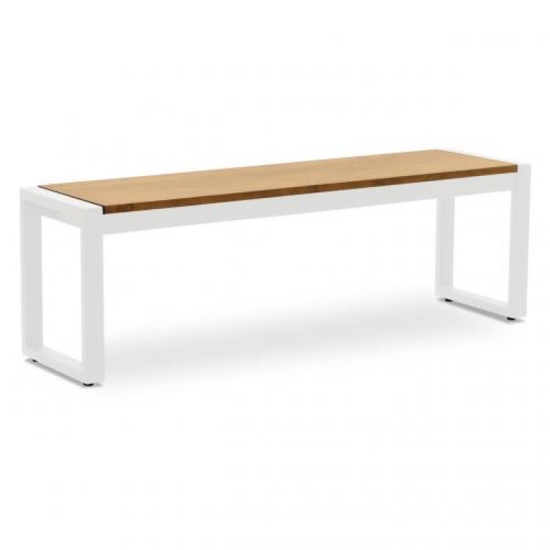 Обідня лава в стилі Loft NS-1091 480x1500x400 мм Белый