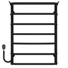 Рушникосушарка електрична Юність П7 400х700 Deffi Чорний EF16 (C.YU.70.40.7.E.B.L.5)