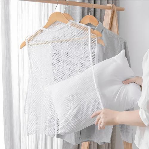Сушарка підвісна сітчаста No Brand для делікатних речей 55х47 см Білий (SITKSU-0019) Сушарка підвісна сітчаста No Brand для делікатних речей 55х47 см Білий (SITKSU-0019)