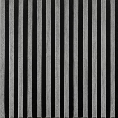 Панель-рейка Sticker Wall 665x665x5 мм Чорно-сірий (D) SW-00002532 Панель-рейка Sticker Wall 665x665x5 мм Чорно-сірий (D) SW-00002532