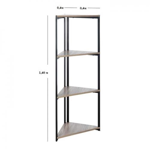 Стелаж GoodsMetall у стилі Лофт 1400х400х400 СТЖ1166 Стелаж GoodsMetall у стилі Лофт 1400х400х400 СТЖ1166