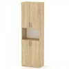 Шафа книжкова Компаніт КШ-5 Дуб сонома (60х37х195 см)