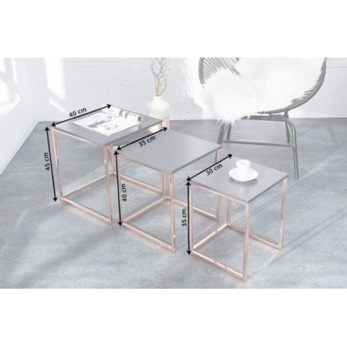 Комплект журнальних столиків GoodsMetall у стилі Лофт КЖС37 Комплект журнальних столиків GoodsMetall у стилі Лофт КЖС37