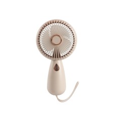Вентилятор ручний акумуляторний Mini Fan ZB103 Персиковий