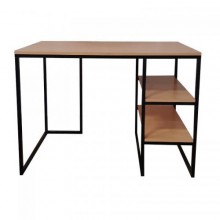 Стіл письмовий GoodsMetall із металу з полицями в стилі Лофт 1100х700х770 СП103