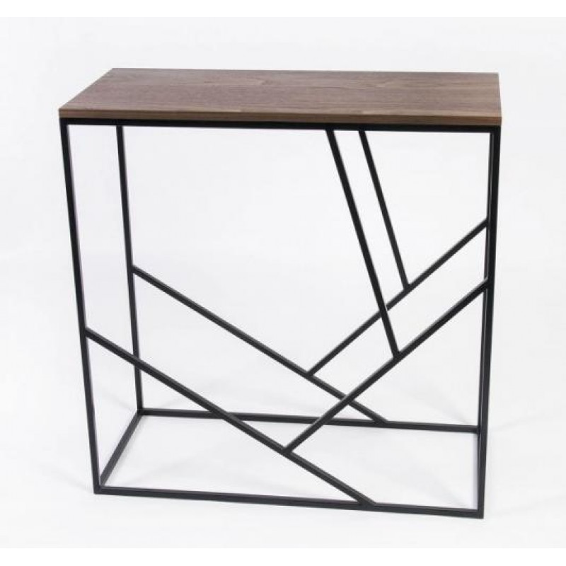 Консоль для дому в стилі Loft NS-344 930x900x400 мм Черный