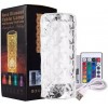 Настільна світлодіодна кристалічна лампа RIAS Rose Diamond RGB з пультом (3_04418)