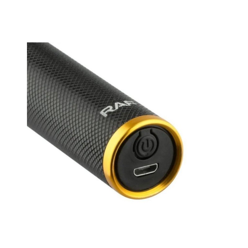 Машинка - триммер для стрижки волосся та бороди бездротова акумуляторна з насадками RAF R.427 Чорний