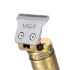 Акумуляторна металева машинка для стрижки волосся VGR V-085 Navigator заряджається від USB