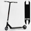 Самокат трюковий Best Scooter Hop Pro HIC-система пеги алюмінієвий диск та дека колеса PU Black (115636)