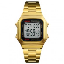 Годинник Skmei 1337BOXGBK Gold Black BOX (1337BOXGBK)
