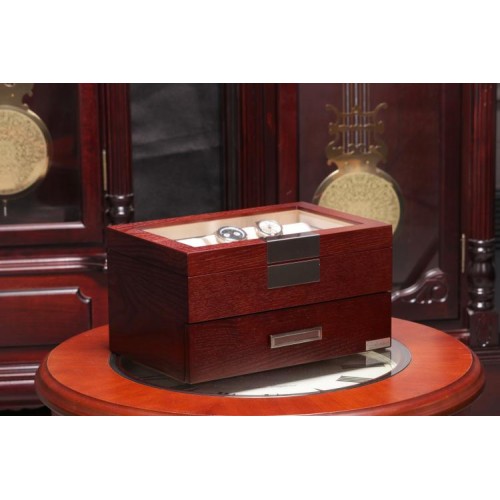 Скринька для зберігання годинників Salvadore WB/2350/20.C 31,5х21х15,5 см Різнокольоровий Скринька для зберігання годинників Salvadore WB/2350/20.C 31,5х21х15,5 см Різнокольоровий