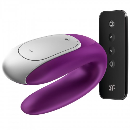 Смарт-вібратор для пар Satisfyer Double Fun (Violet) з пультом ДК в інтернет супермаркеті PbayMarket!