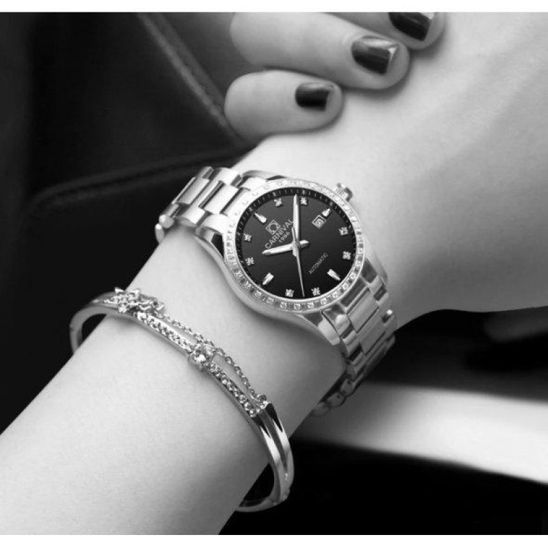 Жіночий годинник Carnival Luiza Black