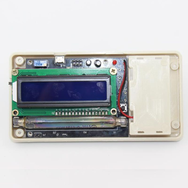 Дозиметр радіації побутовий радіометр, лічильник Гейгера Cajoe GMV2, на змінних акумуляторних батареях