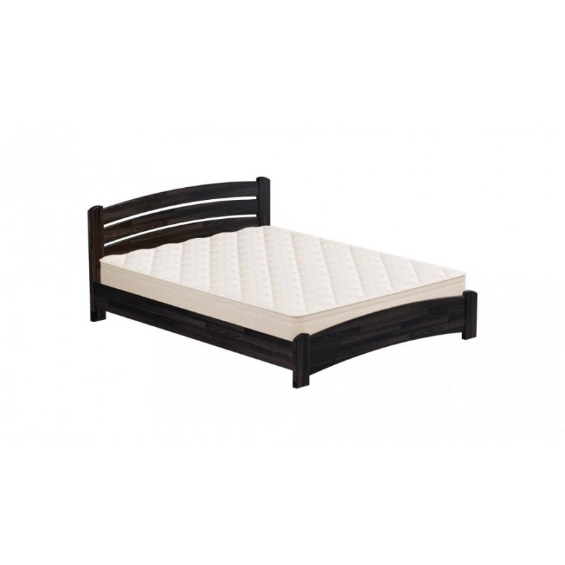 Ліжко дерев'яне Estella Венеція Люкс 120х190 см Венге Щит 2Л4 (3000215027)