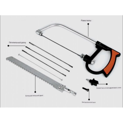 Міні Пила VigohA багатофункціональна 8 в 1 Magic Saw