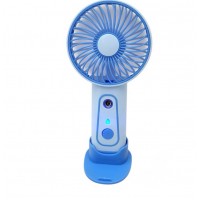 Вентилятор ручний Mini Fan 1569 17x8 см Блакитний (30151443А)