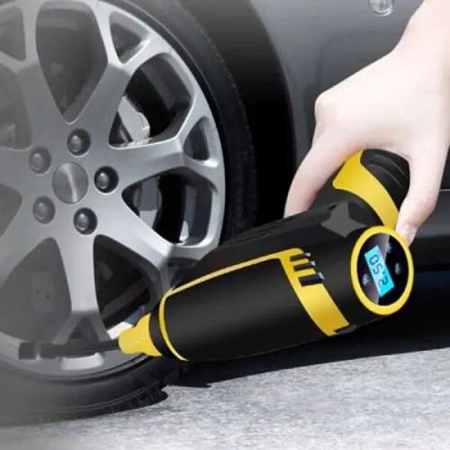 Портативний акумуляторний насос-компресор No Brand Car Air Pump Чорний (100338)