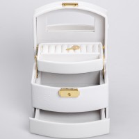 Кейс-скринька для прикрас YIWU 15.5x11.5x11.5 см Білий (HP-5-23W)