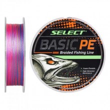 Шнур Select Basic PE Різнокольоровий 150м 0.26мм 20.8кг/45lb (1870-30-99)