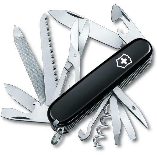 Складаний ніж Victorinox Ranger 9 1мм 21 функція Чорний (1.3763.3)