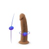 Фалоімітатор SilexD Robby Caramel (MODEL 2 size 6in), двошаровий, силікон + Silexpan, діаметр 3,5см в інтернет супермаркеті PbayMarket!