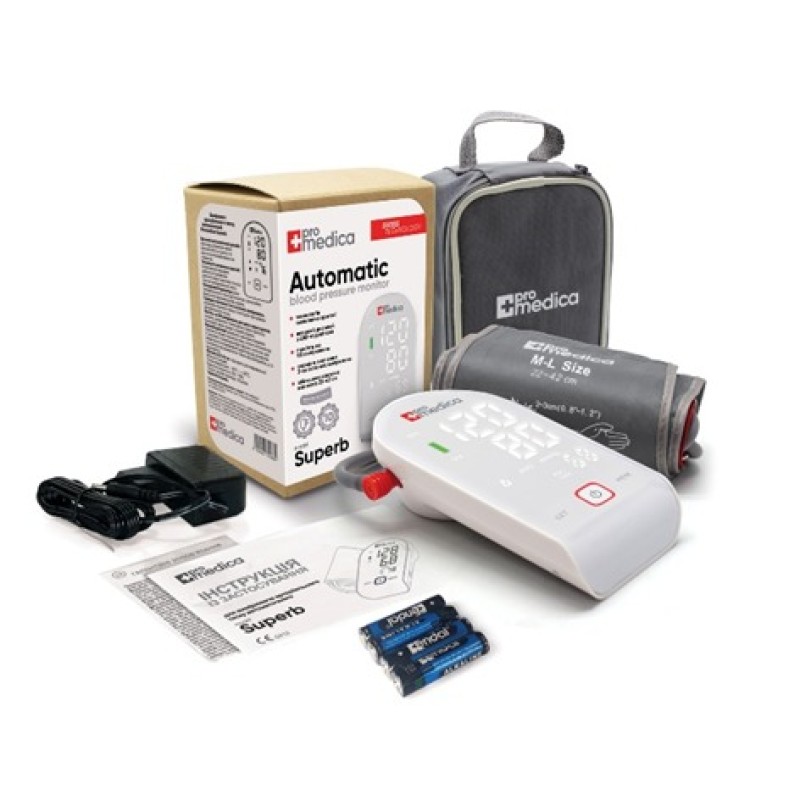 Автоматичний електронний тонометр ProMedica Suberb