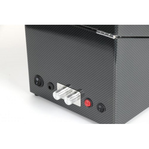 Скринька Salvadore для підзаводу 2 годинників 3024/2TB/DF9 19х26х21,5 см Чорний Скринька Salvadore для підзаводу 2 годинників 3024/2TB/DF9 19х26х21,5 см Чорний