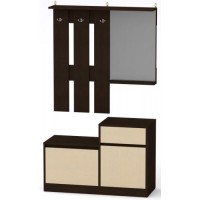 Передпокій Влада Компанит Венге темний + венге світлий (110х38х168, 3 см) Передпокій Влада Компанит Венге темний + венге світлий (110х38х168, 3 см)