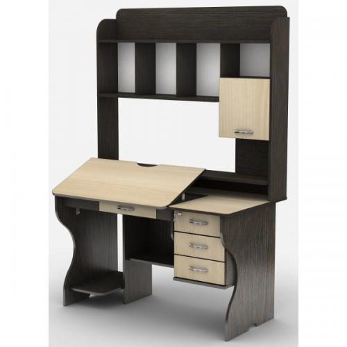 Комп'ютерний стіл Тиса СУ-8 Венге - Дуб молочний