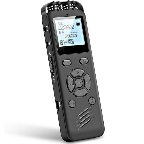 Професійний цифровий диктофон Savetek GS-R69 16 Гб Black
