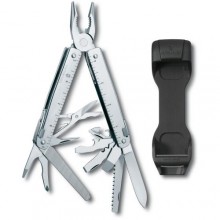Мультитул Victorinox Swisstool X 115 мм 26 функцій Сріблястий (3.0327.H)