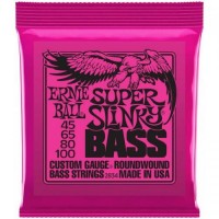 Струни для бас-гітари Ernie Ball 2834 Super Slinky Nickel Wound 4-String Bass 45/100 Струни для бас-гітари Ernie Ball 2834 Super Slinky Nickel Wound 4-String Bass 45/100