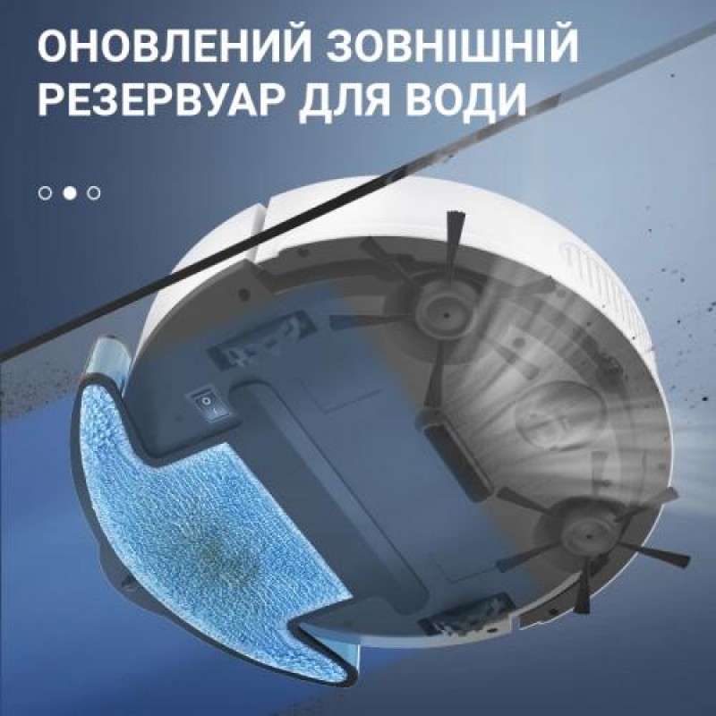 Робот-пилосос Inspire B8S-max 7.7 Вт 3000 мАг White