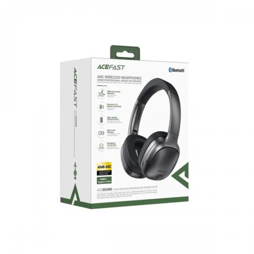 Навушники Acefast H2 noise canceling Bluetooth Black