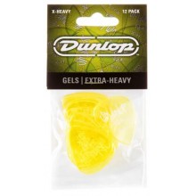 Медіатори Dunlop 486PXH Gels Yellow Extra Heavy Player's Pack (12 шт.)