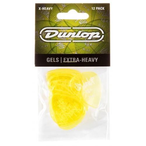 Медіатори Dunlop 486PXH Gels Yellow Extra Heavy Player's Pack (12 шт.) Медіатори Dunlop 486PXH Gels Yellow Extra Heavy Player's Pack (12 шт.)