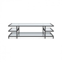 Кавовий журнальний столик у стилі Loft NS-697 480x1300x600 мм Черный Кавовий журнальний столик у стилі Loft NS-697 480x1300x600 мм Черный