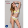 Спортивний топ з подвійними бретелями Passion PS007 TOP yellow, size XL в інтернет супермаркеті PbayMarket!