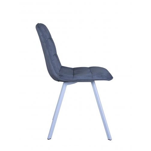 Стілець Max's furniture Бруклін 01 Білий/Серий Стілець Max's furniture Бруклін 01 Білий/Серий