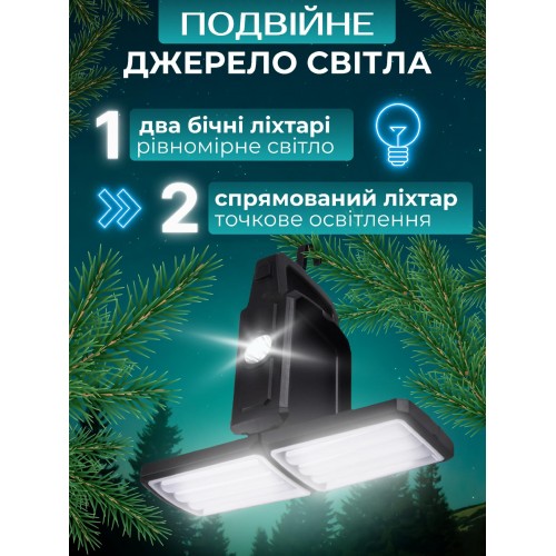 Кемпінгова лампа Monty LF-2306 USB LED LAMP USB-LED-LMP-SP-80 Кемпінгова лампа Monty LF-2306 USB LED LAMP USB-LED-LMP-SP-80