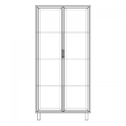 Шафа-Пенал Тиса Мебель ШС-849 Дуб сонома 166x35x80 см Шафа-Пенал Тиса Мебель ШС-849 Дуб сонома 166x35x80 см