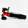 Самокат Best Scooter MAXI S 4 колеса PU СВІТЛО Skulls and flowers 60 кг Різнокольоровий (111817)