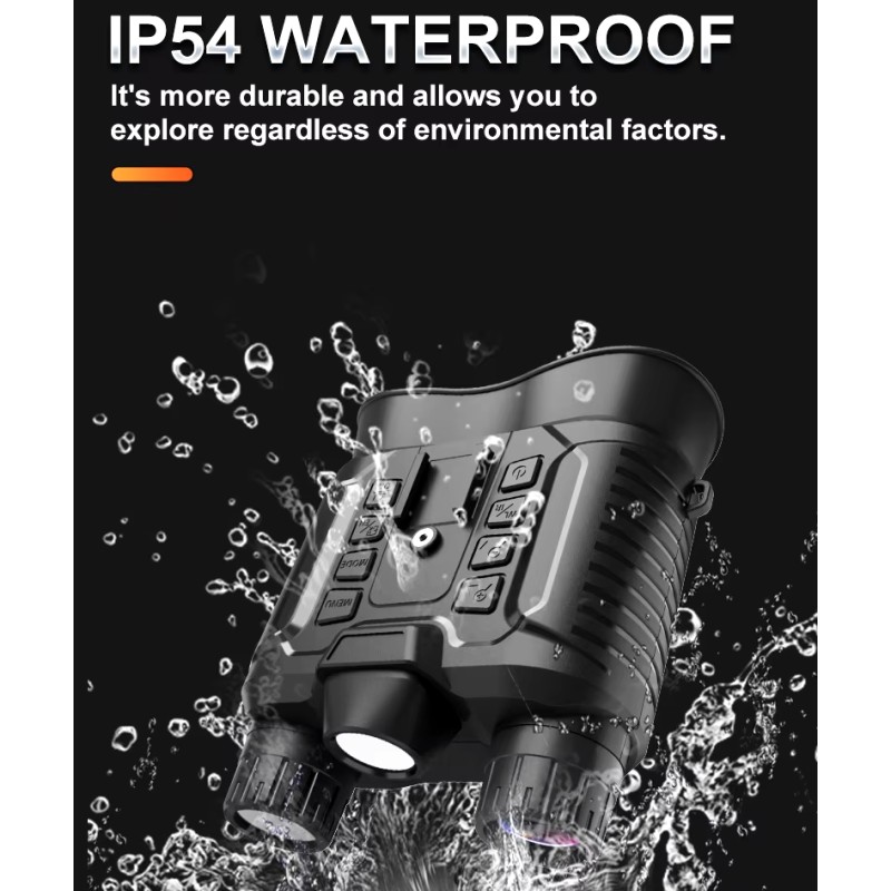 Бінокль нічного бачення FMA NV8161 до 400м у темряві 1080P HD 8X з кріпленням L4G24 на шолом (2412890630)